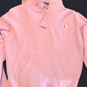 Champion Women's Light Pink Hoodie